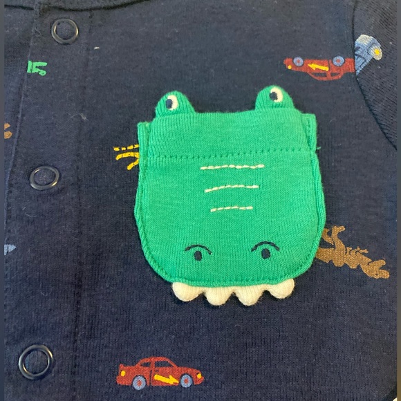Carters Baby Dino Romper - Picture 3 of 7